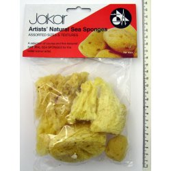 Jakar Natural Sea Sponges - Variety Pack