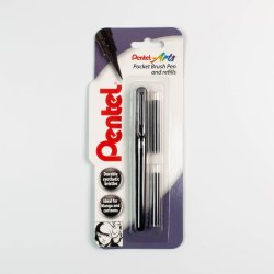 Pentel Pocket brush pen Black