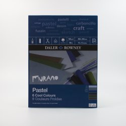 Daler Rowney Murano Pastel pads 160gsm 30 sheets - cool colours