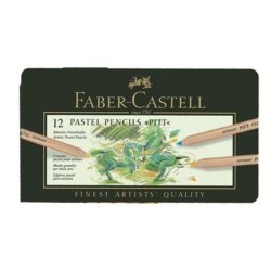 Faber-Castell Pitt Pastel pencils tin of 12
