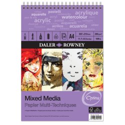 Daler-Rowney Optima mixed media spiral Pad