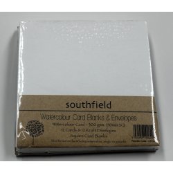 Watercolour Card Blanks and Envelopes