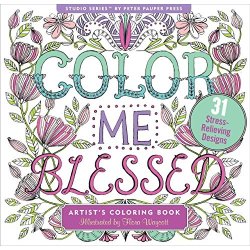Colour Me Blessed Adult Coloring Book