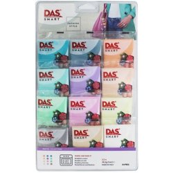 Das Smart Fashion Style Pastel Colours Polymer Clay Set of 12