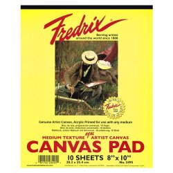 Fredrix Canvas Acrylic Primed Oil & Acrylic Pad