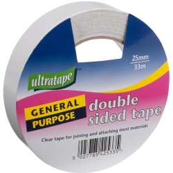 Ultratape - Double Sided Tape - 25mm x 33m