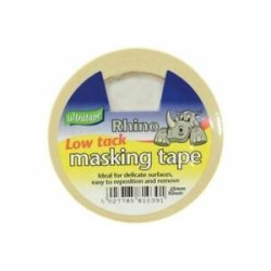 Ultratape - Low Tack Masking Tape - 25mm x 50m