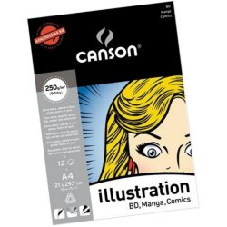 Canson Illustration Pad 250gsm A4