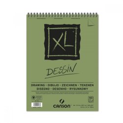 Canson - XL Dessin Drawing Spiral Pad - 160gsm - A4
