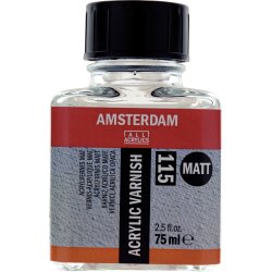 Amsterdam Acrylic Varnish Matt 115 Bottle 75 ml