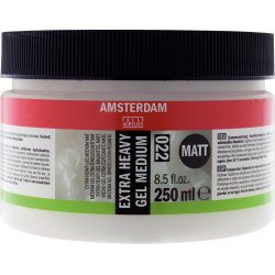 Amsterdam Acrylic Extra Heavy Gel Medium 250ml - Matt
