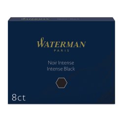 Waterman Large Size Standard Ink Cartridge - Black