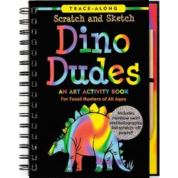 Dino Dusde Scratch & Sketch Art Book