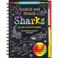 Scratch & Sketch Sharks Art Book