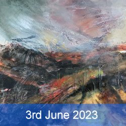 Semi Abstract Landscapes in Soft Pastel and Acrylic Inks with Jane Fellows