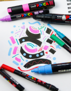 Water-Based Markers for Creative Projects: POSCA Pens
